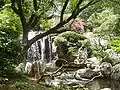 Waterfalls in the garden