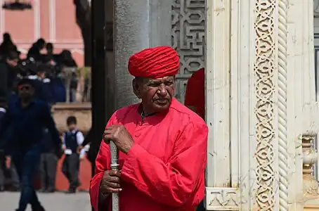 Keeper at Rajendra Pol