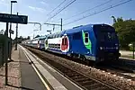 Z 5600 at Bourron-Marlotte - Grez (Transilien Line R and RER C)