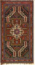 19th-century Gasimushaghi carpet from Şəlvə, Lachin