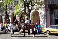 Gauchos at the annual Mataderos Fair