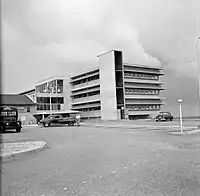 Entrance to Lago hospital