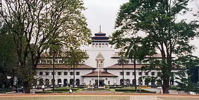 The city hall Gedung Sate of Bandung