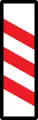 6c: Level crossing mark (left) - Distance to level crossing approx. 240m