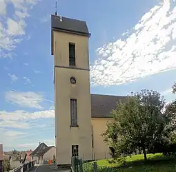 The church in Geispitzen