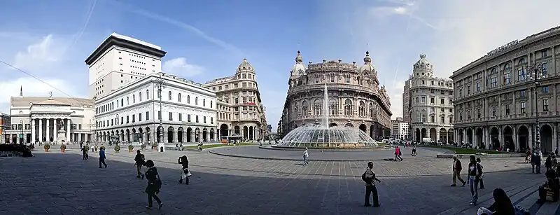 Panorama of the square