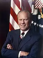 38th President of the United States Gerald Ford (LLB, 1941)