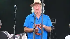 Conway performing atFairport's Cropredy Convention 2014