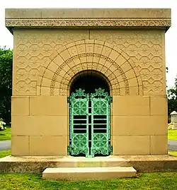 Carrie Eliza Getty Tomb.