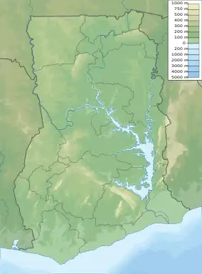 Tamale is located in Ghana