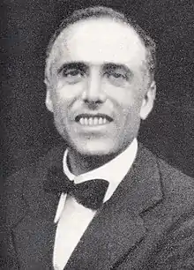 Socialist leader Giacomo Matteotti headshot in suit and tie