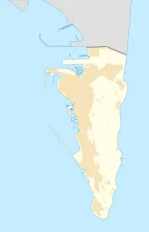 GIB is located in Gibraltar