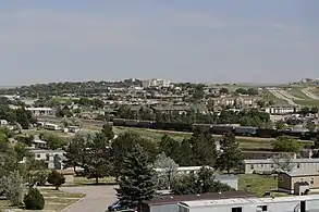 Gillette seen from Overlook Park