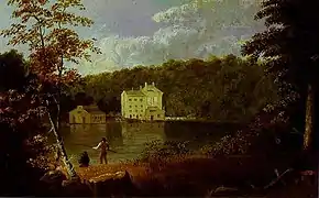 "Gilpin's Mill on the Brandywine" attributed to Thomas Doughty c. 1827.