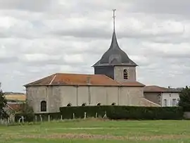 The church in Gimécourt