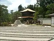 The Silver Pavilion of Ginkaku-ji in Kyoto. It was built in 1489 (Art of Wabi-sabi, Higashiyama Bunka).