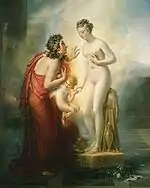 Pygmalion, by Girodet (1819)