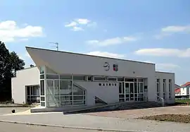 The town hall in Gironcourt-sur-Vraine