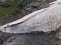 A glacier at Satrundi