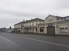 Mt Cook Line Building, next to the Gladstone Grand Hotel (July 2021)