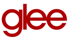 The word "glee" written in lowercase letters