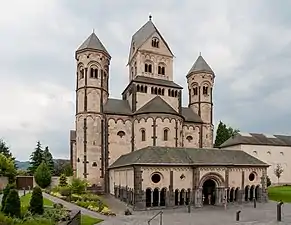 Maria Laach Abbey, Glees, Germany, unknown architect, 1093-1230