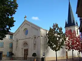 The church in Gleizé