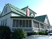 Different view of the Manistee Mansion.