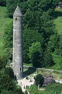 Glendalough round tower