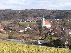 View of Glonn from the southwest