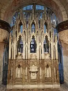 photograph of Edward's tomb