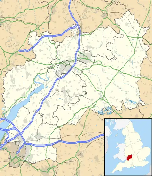 Gotherington is located in Gloucestershire