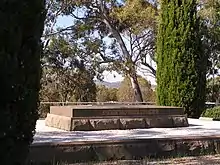 Grave of General Bridges in Canberra