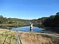 Gold Creek Dam trail view in 2018