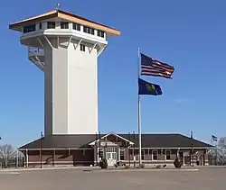 Golden Spike Tower and Visitor Center atUnion Pacific's Bailey Yards