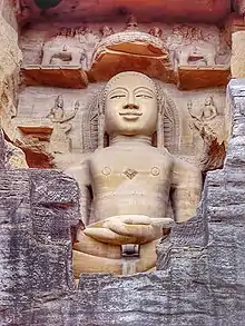 Tirthankar statue at Gopachal