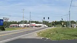 Suburban development at the community of Goshen