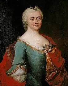 Portrait by Elias Gottlob Haussmann, c. 1750