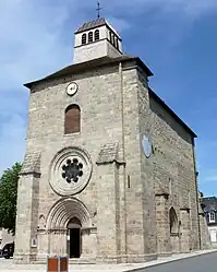 The church of Saint-Martin, in Gouzon