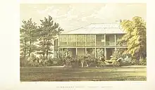 Old Government House, Mount Langton, 1857