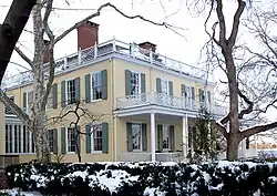 Gracie Mansion, the mayor's official residence.