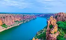 Gandikota river valley in Andhra Pradesh