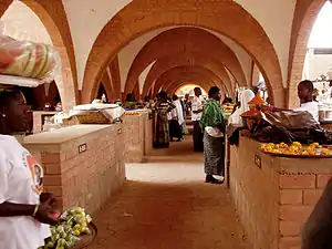 The Grand marché (Main Market) of Koudougou