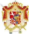 Arms of Jérôme Bonaparte, King of Westphalia