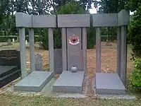 former grave of Zog of Albania