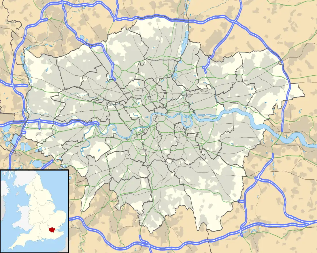 Ward of Bassishaw is located in Greater London