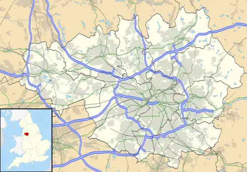 Dunham Massey is located in Greater Manchester