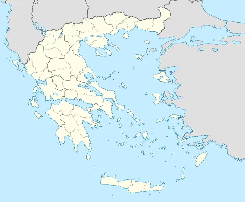 Antikythera is located in Greece