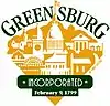 Official seal of Greensburg, Pennsylvania