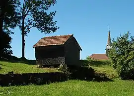 A Juran grain store in Longchaumois